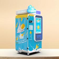 Commercial Automatic Ice Cream Vending Machine with Self-Cleaning | High Profit HUAXIN B Series